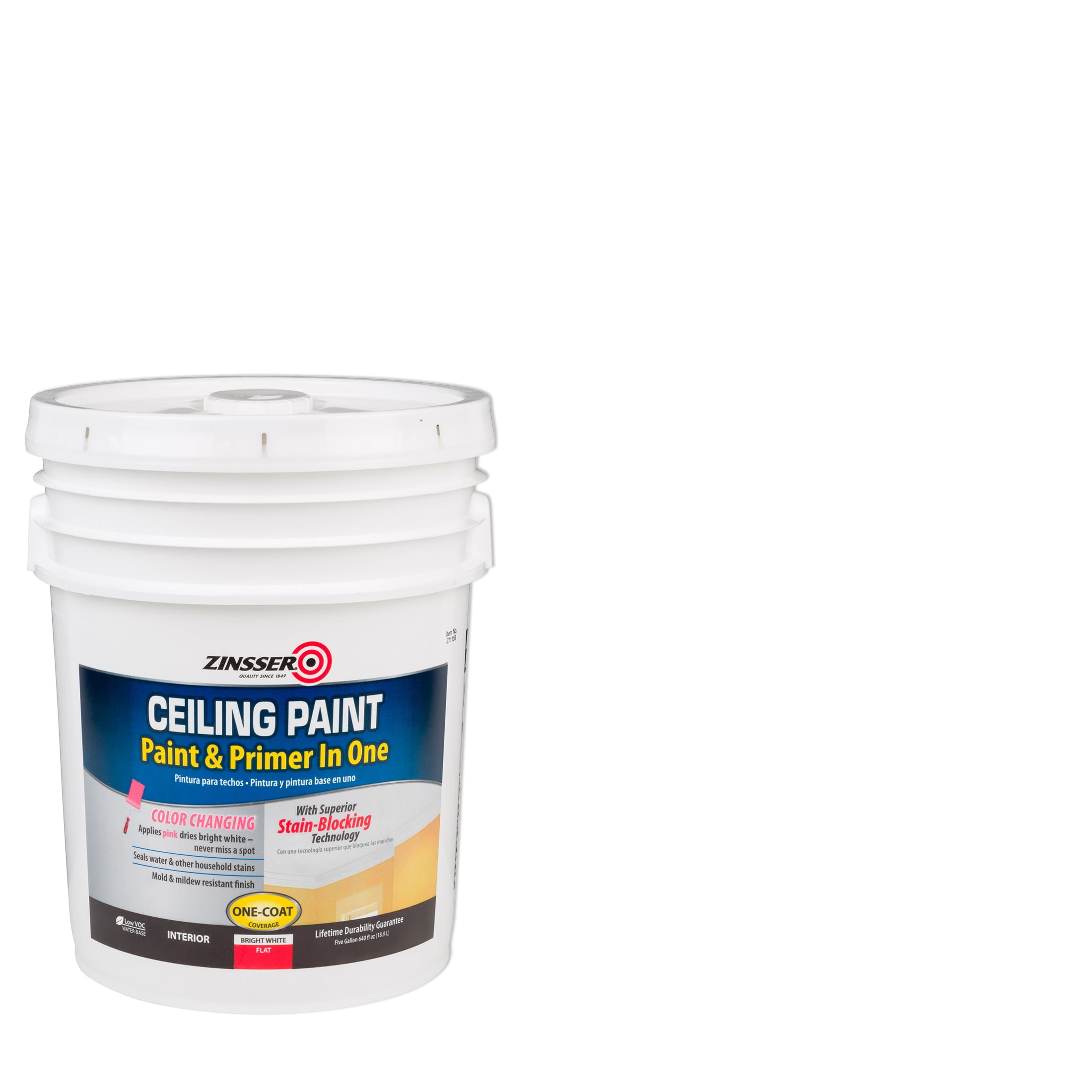 Zinsser Covers Up White Flat Solvent-Based Acrylic Ceiling Paint and Spray  Primer 13 oz - Ace Hardware