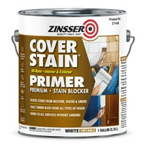 2 Pack, White, Zinsser Flat Cover Stain Classic Oil-Based Primer LOW- Gallon
