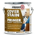 thumbnail image 1 of 4 Pack, White, Zinsser Flat Cover Stain Oil Base Primer- Gallon, 1 of 9