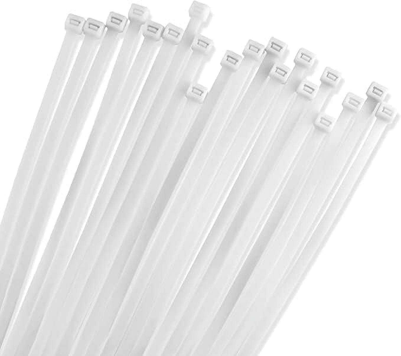  Set of 300 Ultra Strong 0.2 Inch Width Cable Ties and Cable Tie  Mounts, SourceTon 100 PCS 8 Inch Cable Zip Ties, 100 PCS 12 Inch Cable Zip  Ties & 100