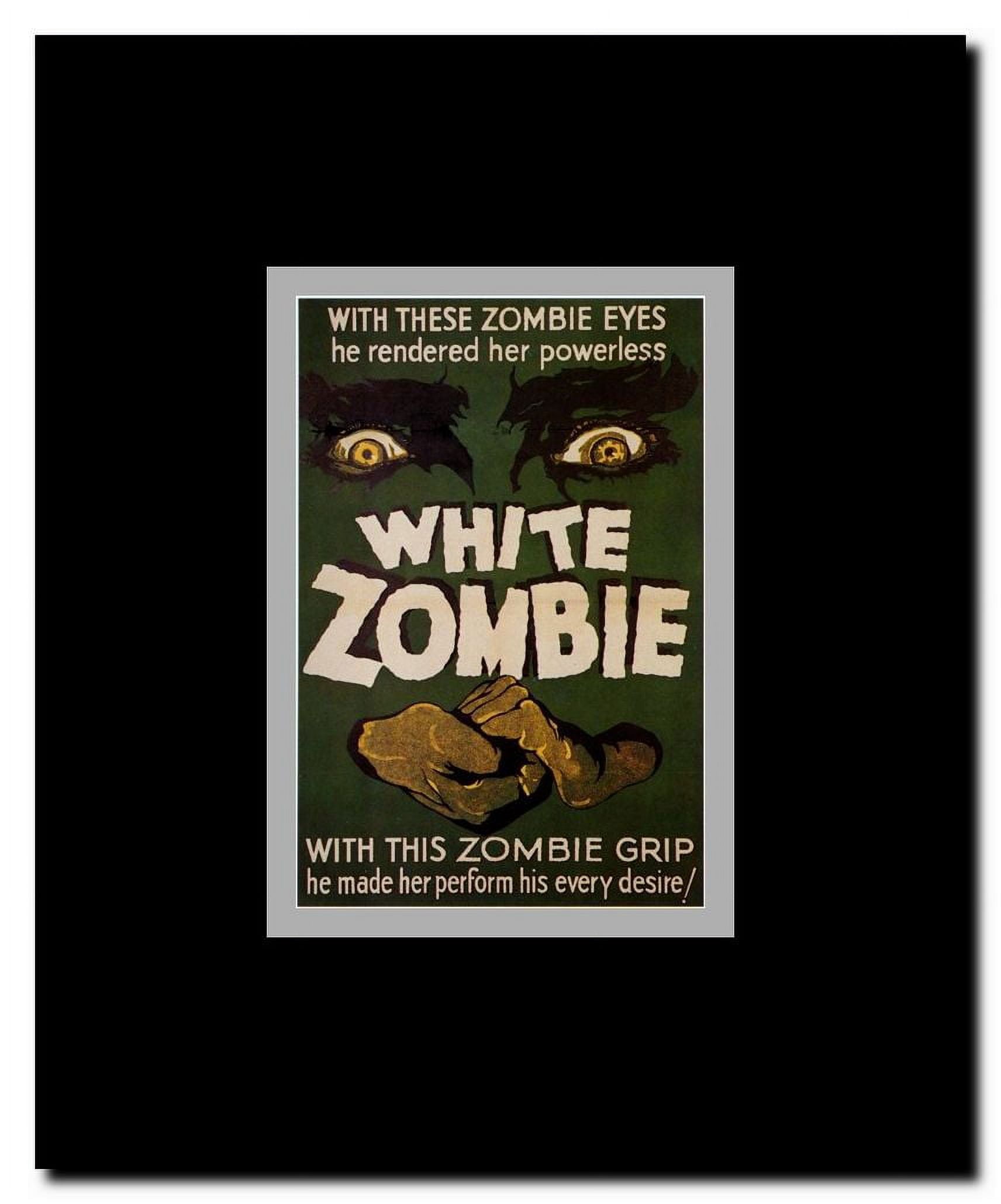 White Zombie Framed Movie Poster