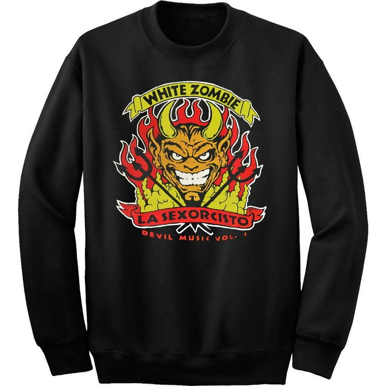 White Zombie Music Classic Adult Crewneck Sweatshirt