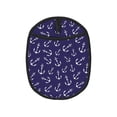 thumbnail image 1 of White anchor vintage navy blue Pot Holders for Kitchen - Heat Resistant Oven Mitts Hot Pads with Pocket, Non Slip Silicone Pot Holders, Cuteness Hanging Loop Potholders for Kitchen Baking, 1 of 5