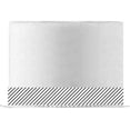 thumbnail image 1 of White and Grey Diagonal Edible Cake Decoration Ribbon -6 Slim Strips, 1 of 1