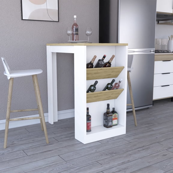 White and Pine Facade - Create Extra Storage - Kitchen Food Cooking - Streamlined Kitchen Operation