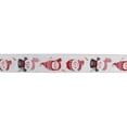 thumbnail image 1 of Northlight Red and White Snowman Christmas Wired Craft Ribbon 2.5" x 16 Yards, 1 of 3