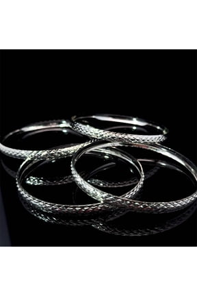 White bangles