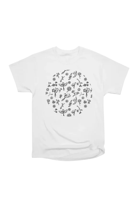 White birds T-Shirt Tee Gift For Him Merch For Her Apparel For Friend