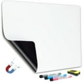 White boardï¼ Dry Erase Boardï¼ 18" x 12" White Board for Wall Fridge