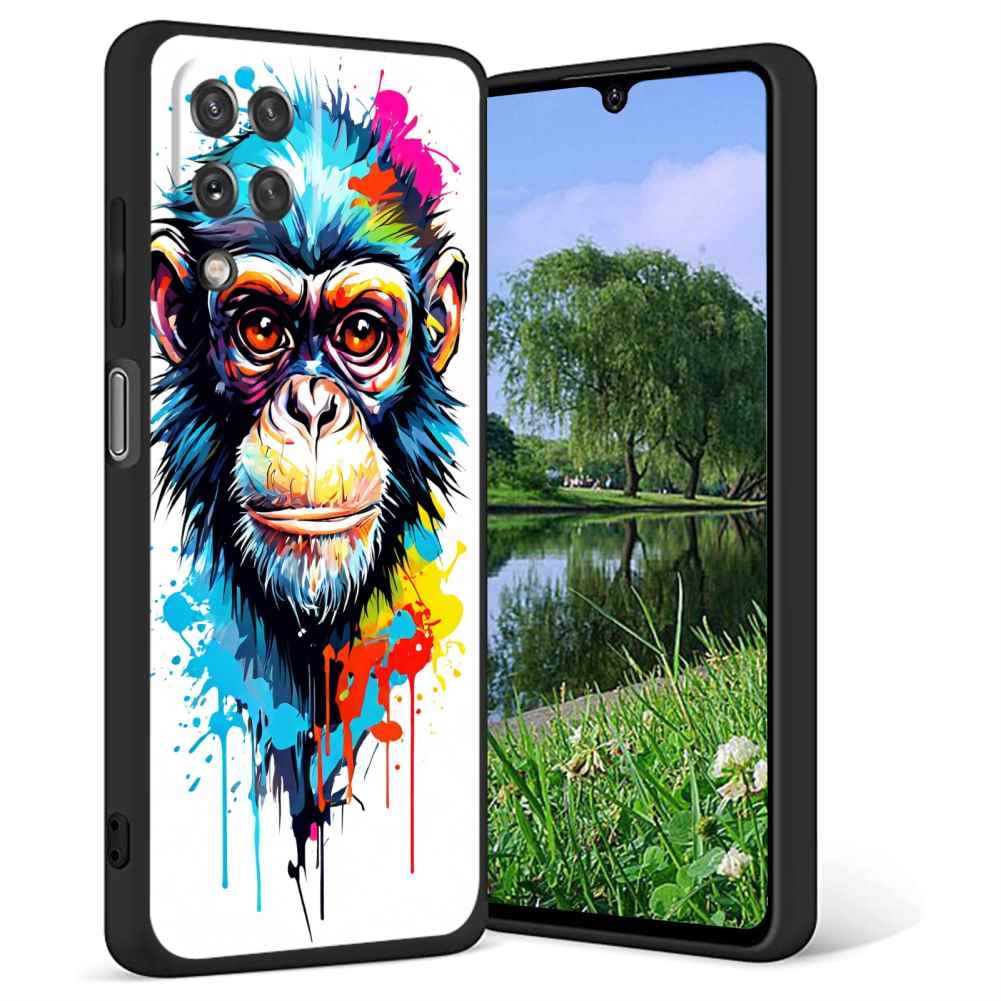 White-cheeked-Spider-Monkey-face phone case for Samsung Galaxy A42 for