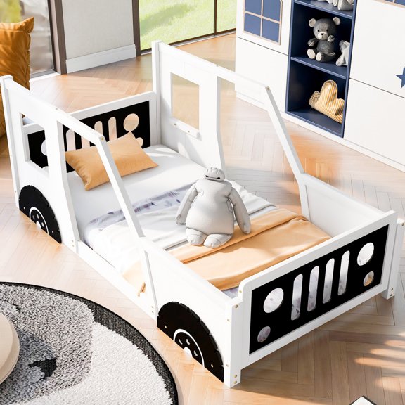 White, classic car design | Create an inspiring space in the bedroom