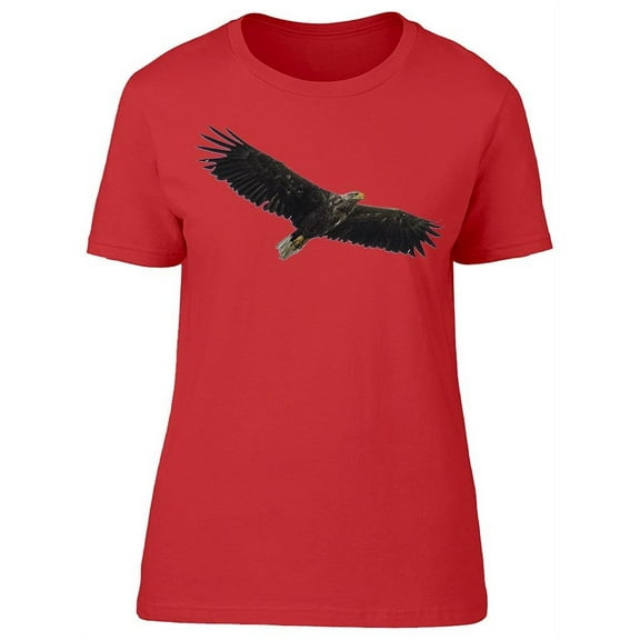 White-tail Eagle Soaring The Sky T-Shirt Women -Image by Shutterstock, Female Small