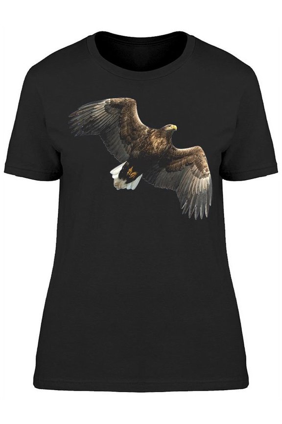 White-tail Erne In Flight T-Shirt Women -Image by Shutterstock, Female 3X-Large