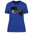 thumbnail image 1 of White-tailed Erne Flying T-Shirt Women -Image by Shutterstock, Female Large, 1 of 2