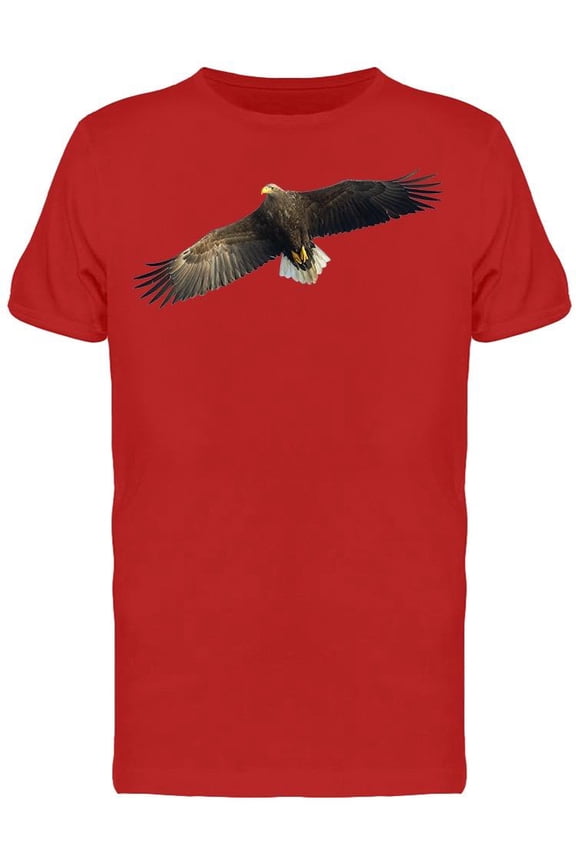 White-tailed Flying Eagle T-Shirt Men -Image by Shutterstock, Male x-Large