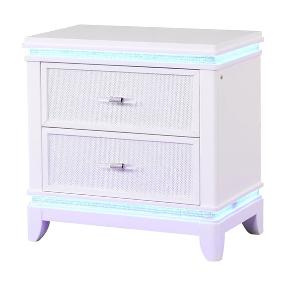 White tone and wood - Drawers in modern bedroom style - Bedroom placement - Storage convenience
