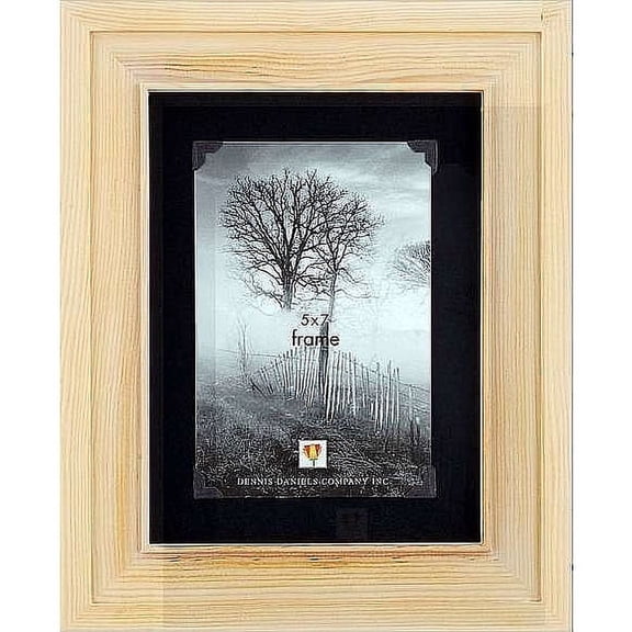 White-wash wood with black photo corners by Dennis Daniels - 5x7