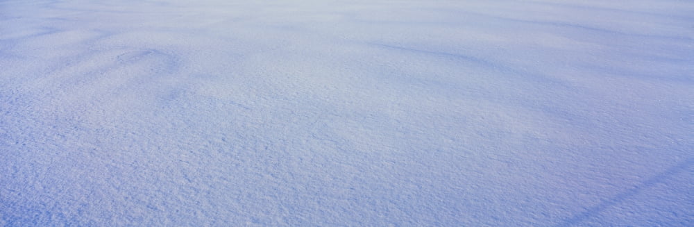 White winter snow in Vermont Canvas Art - Panoramic Images (27 x 9)