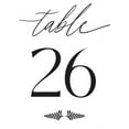thumbnail image 1 of White31 Pieces Wedding Table Numbers Cardss 1-30 Double Sided 4x6 inch Table Numbers for Wedding Reception/Party/Event, 1 of 3