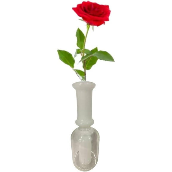 WhiteP Clear Vase for Flowers Glass Attachment Accessories Replacement for Peak Pro Pop Series P