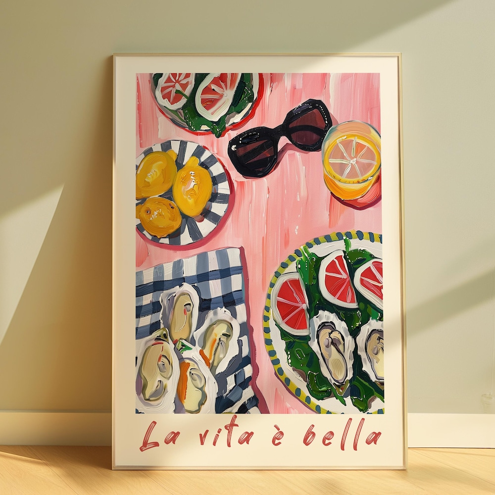 300 mediterranean kitchen posters bundle, retro café... WhitePeak Art Italian Italy Kitchen Italian Retro Poster, 24x36 ...
