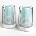 thumbnail image 1 of WhiteRhino 2 packs Plastic 3 oz Disposable Paper Cup Holder, Bathroom Cup Holder Dispenser for Vanity Countertop, 1 of 7