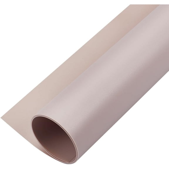 WhiteSmoke Photography Background Display Board 15.7x39.3inch Matte PVC Vinyl Photo Background Rectangular Photography Background Paper for Studio Video Product Shooting White