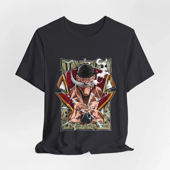 Whitebeard Wanted Flyer Tee | Nautical Skull Illustration