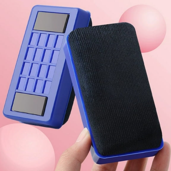 Whiteboard & Blackboard Eraser - Efficient Cleaning Tool with Ergonomic Grip, Versatile for Classroom, Office & Home (2Pcs)