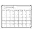 thumbnail image 1 of Whiteboard Calendars For Refrigerator Family Notepad Daily Planner, 1 of 1