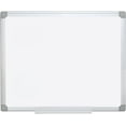 Whiteboard Earth, Melamine Dry Erase Board, 24" x 36", Double sided