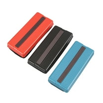Whiteboard Eraser, Red Magnetic Chalkboard Eraser, Magnetic Whiteboard Eraser, Dry Erase Chalkboard Cleaner with Ceramic Magnet, Random Solid Color for Office & Home Use