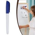 thumbnail image 1 of Whiteboard Markers, Blue Water Based Odor Erasable Marker Pens, Smooth Writing Dry Erase Pens with 1.5mm Round Tip, for Class, Office Meeting and Daily Whiteboard Writing Use, 1 of 6
