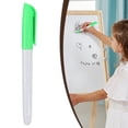 thumbnail image 1 of Whiteboard Markers, Green Water Based Odor Erasable Marker Pens, Smooth Writing Dry Erase Pens with 1.5mm Round Tip, for Class, Office Meeting and Daily Whiteboard Writing Use, 1 of 6