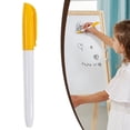thumbnail image 1 of Whiteboard Markers, Yellow Water Based Odor Erasable Marker Pens, Smooth Writing Dry Erase Pens with 1.5mm Round Tip, for Class, Office Meeting and Daily Whiteboard Writing Use, 1 of 6