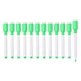 thumbnail image 1 of Whiteboard Pen, 0.5-1mm Fine Tip Dry Erase Green White Board Markers, 12 Pcs, 1 of 6