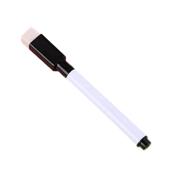 Whiteboard Pen, Fine Tip Dry Erase Light Blue White Board Markers With Eraser Whiteboard Calendar Supplies For Classroom Office, 0.8Ml
