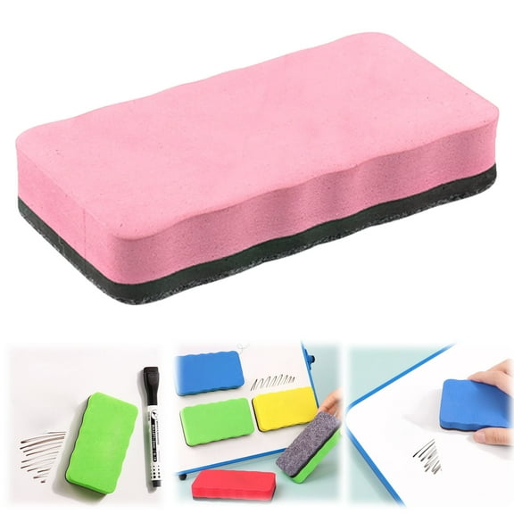 Whiteboard eraser pinkWhiteboard Erasers 1pcs Erasers White Board Erasers For Board Dry Erasers For Classroom HomeGuczhu