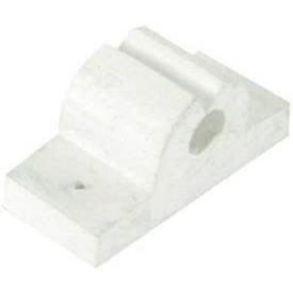 Whitecap 3752WC 5/8" White Rubber Tool/Rod Holder Pair
