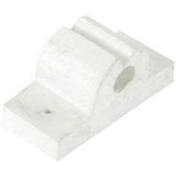 Whitecap 3752WC 5/8" White Rubber Tool/Rod Holder Pair
