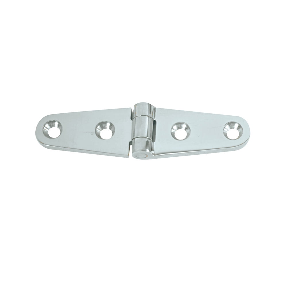 4" Marine-Grade Stainless Steel Strap Hinge