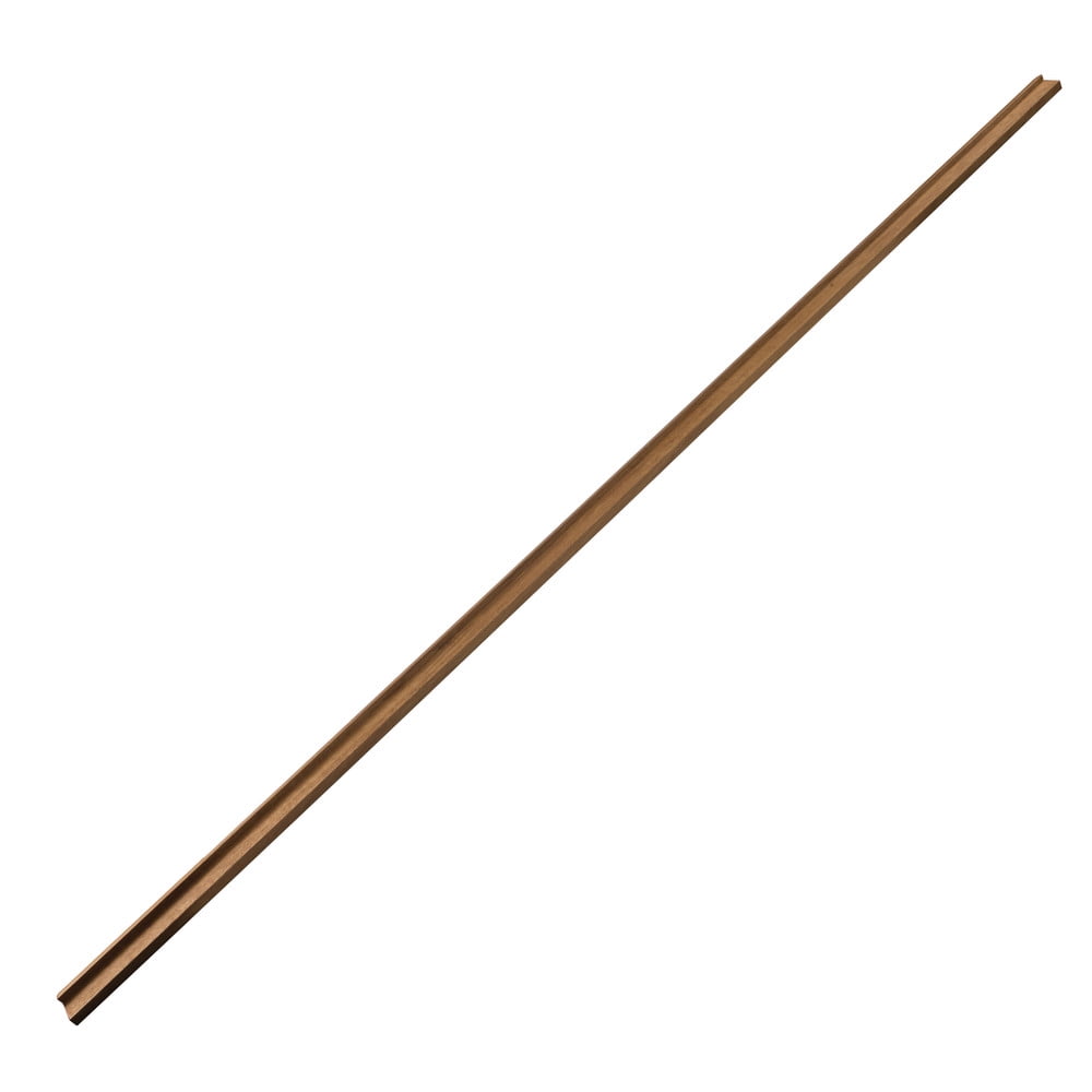 Teak Wood 5' Bulkhead Straight Molding