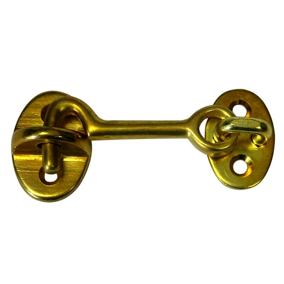 Whitecap Cabin Door Hook - Polished Brass - 2" | Bundle of 2