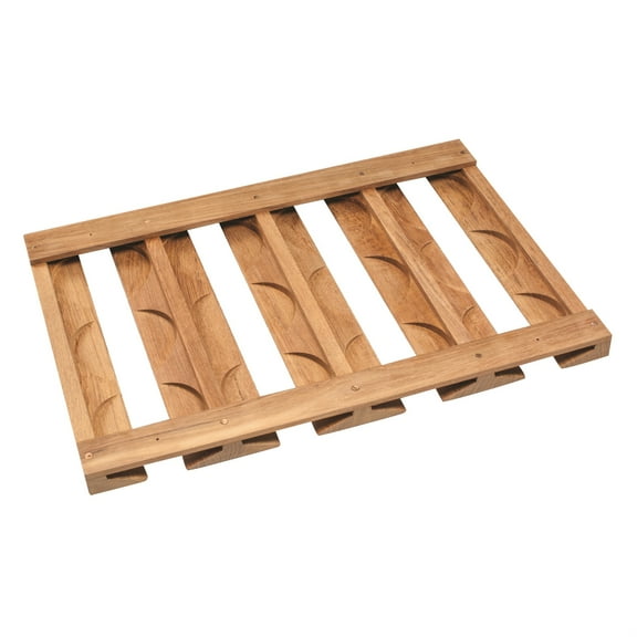 WHITECAP TEAK OVERHEAD WINEGLASS RACK