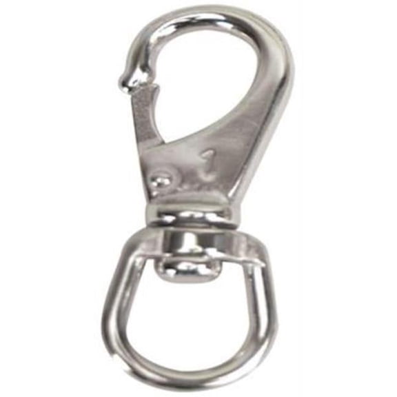 Whitecap Industries Stainless Steel Swivel Eye Boat Snap - Size 1