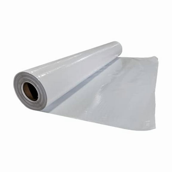 Whitecap Premium Reinforced Vapor Barrier - 12 Mil - (4' x 200') - Tear Resistant, Heavy Duty Vapor Barrier, Dura Skrim Moisture Barrier Plastic Sheeting for Crawlspace, Garden, Greenhouses