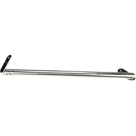 Whitecap S-0030P Adjustable Stainless Steel Windshield Stanchion - 11-1/4" Length