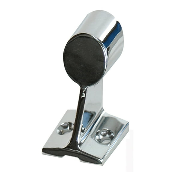Whitecap S-1488C 60° Aft Handrail Stanchion - 7/8" x 1-1/2", CP/Zamac