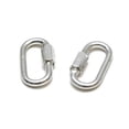 thumbnail image 1 of Whitecap S-1551P 3/16 Inch Zinc Plated Steel Quick Boat Link (Pair), 1 of 1