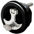 thumbnail image 1 of Whitecap S-9415BC Zamac/Nylon Locking Compression Handle - Black, 3" O.D., 1 of 2